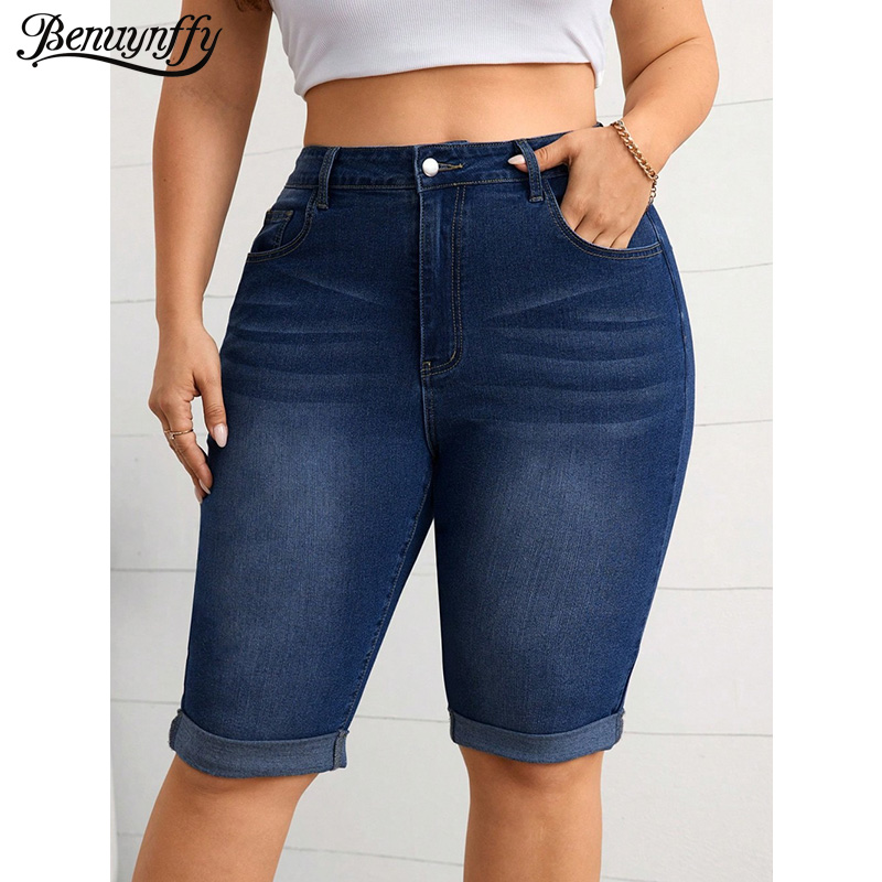 Sewing Hemming - بنطلون جينز نسائي صيفي بقصة قلم