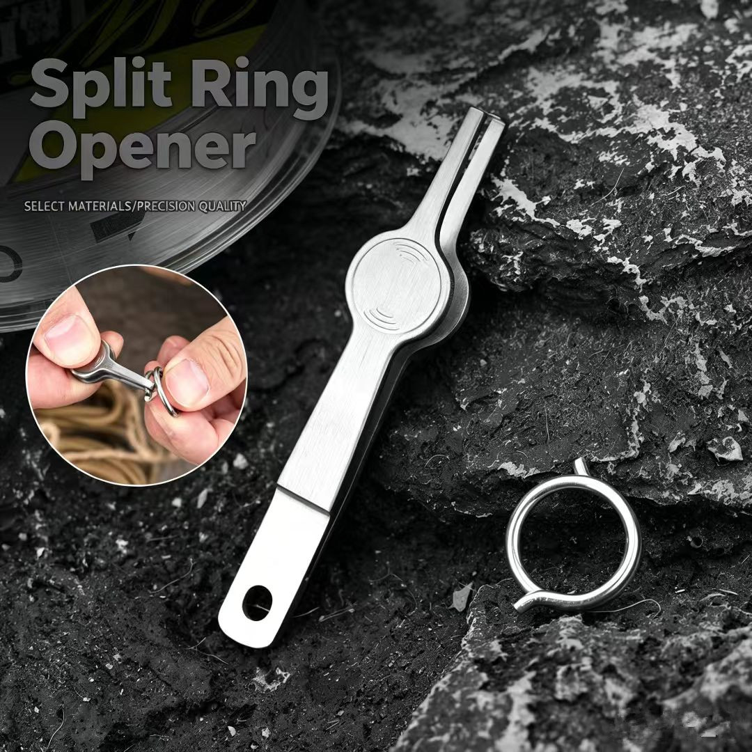 Snap Button Plier - أداة فتح الحلقات المقسمة للصيد، كماشة