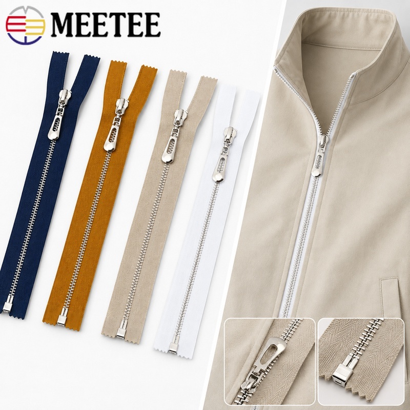Sewing Front Zipper - 5 قطع 3 # سحاب معدني