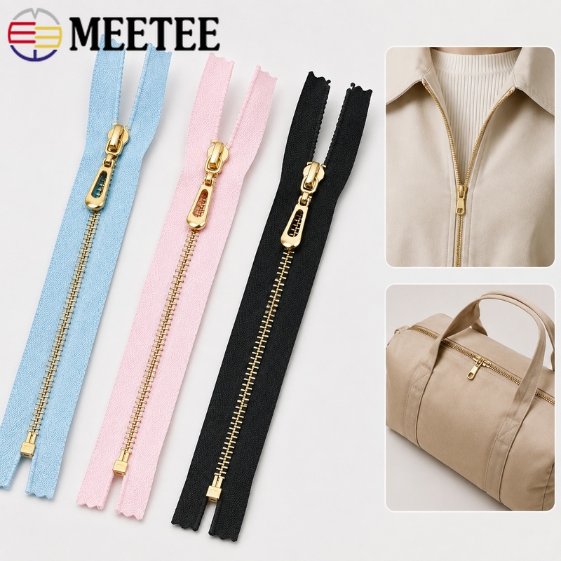 Sewing Front Zipper - 5 قطع 3 # سحّاب معدني