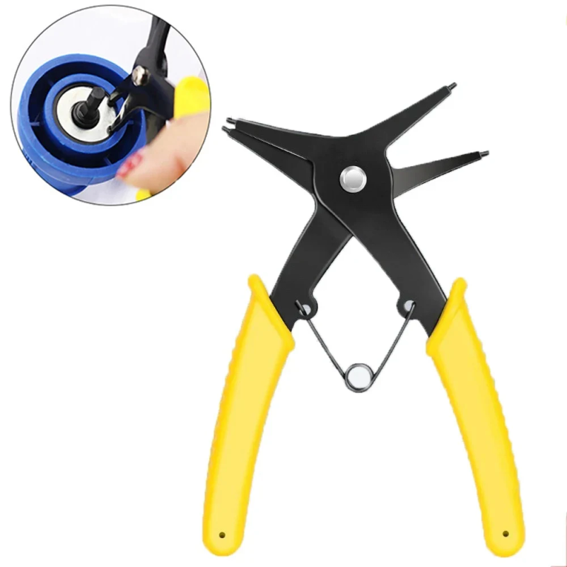 Snap Button Plier - كماشة زنبركية داخلية وخارجية مزدوجة الغرض