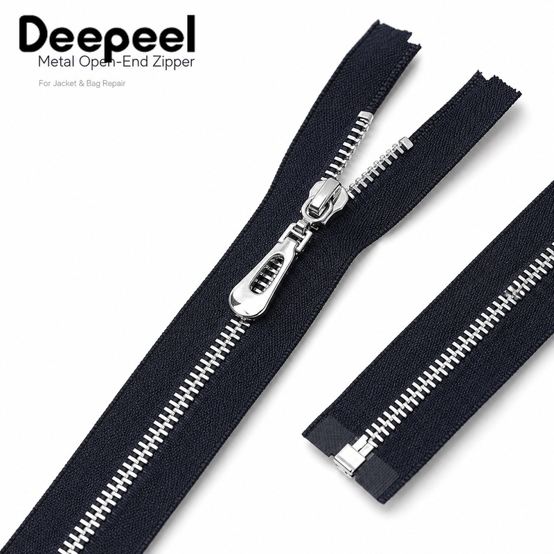 5 قطع 3 #   سحاب معدني مفتوح ا - مراجعة Sewing Front Zipper وسعره