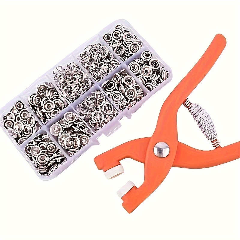 50 مجموعة من كماشات التثبيت ال - مراجعة Snap Button Plier وسعره
