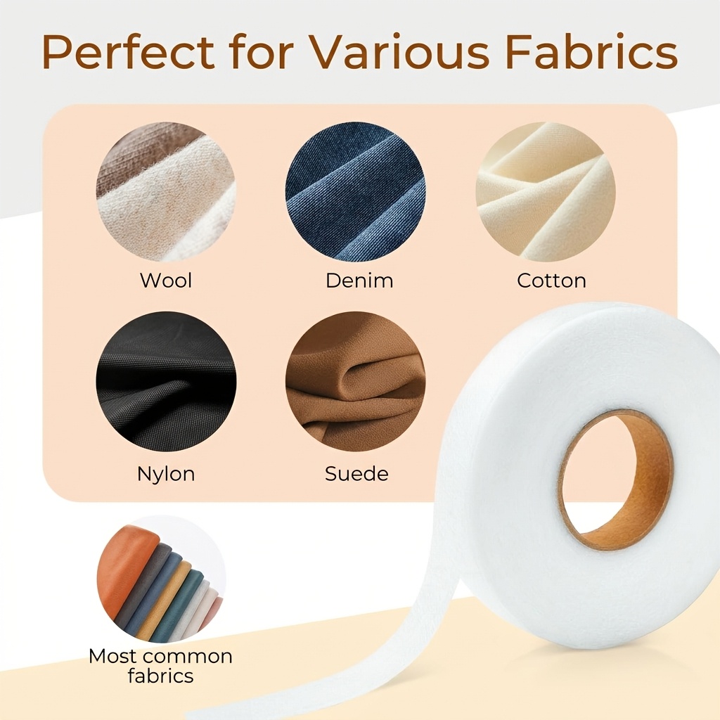شريط لاصق مزدوج الوجه من القما - مراجعة Sewing Hemming وسعره