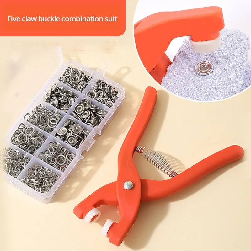 50 قطعة أداة كماشة لتركيب أزرا - مراجعة Snap Button Plier وسعره