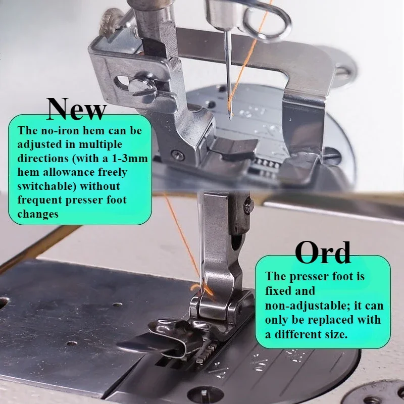 قدم تثبيت الحواف قابلة للتعديل - مراجعة Sewing Hemming وسعره