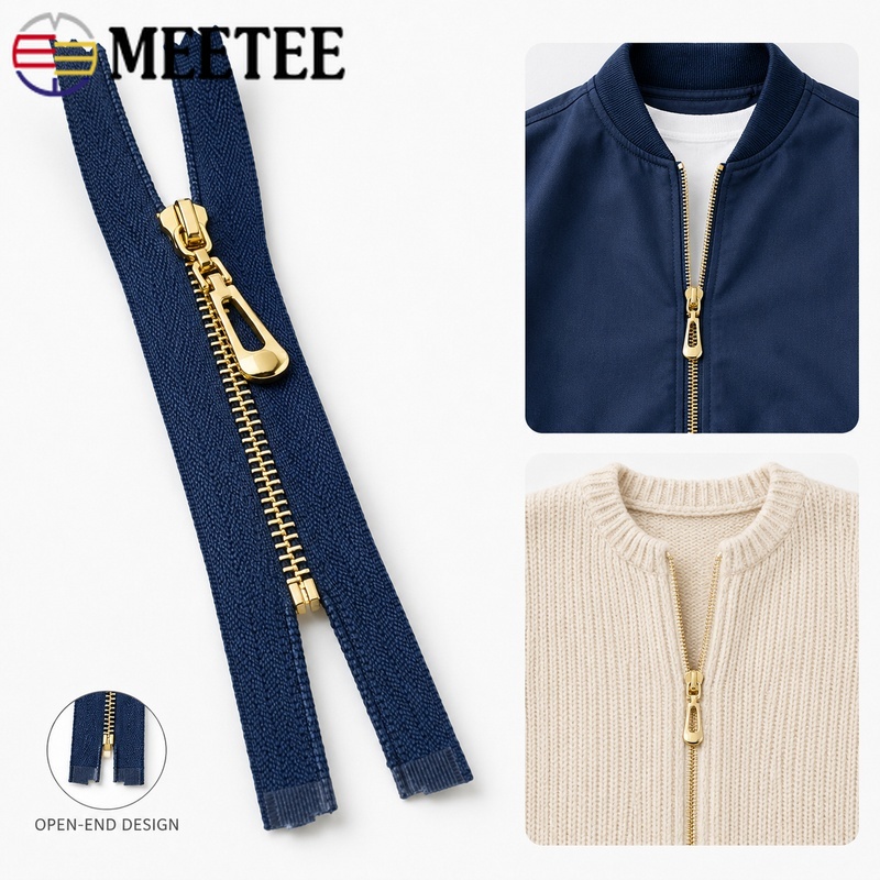 5/10 قطع 40-70 سم 3 #   سحاب م - مراجعة Sewing Front Zipper وسعره