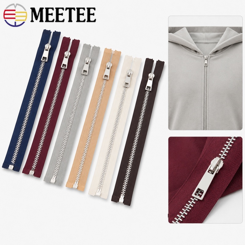 5/10 قطع 40-80 سم 5 #   سحاب م - مراجعة Sewing Front Zipper وسعره