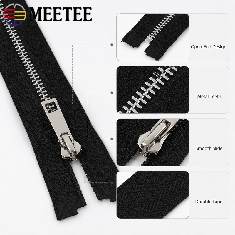 5/10 قطع 40-80 سم 5 #   سحاب م - مراجعة Sewing Front Zipper وسعره