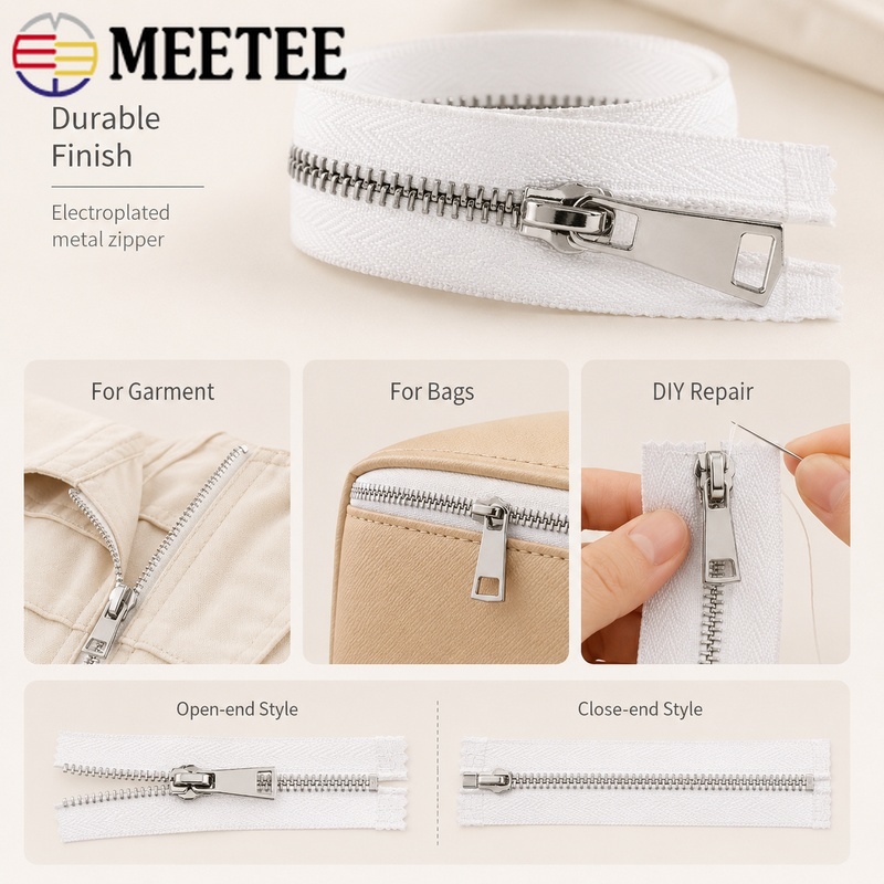 ٥ قطع ٥ #   سحّابات معدنية بطو - مراجعة Sewing Front Zipper وسعره