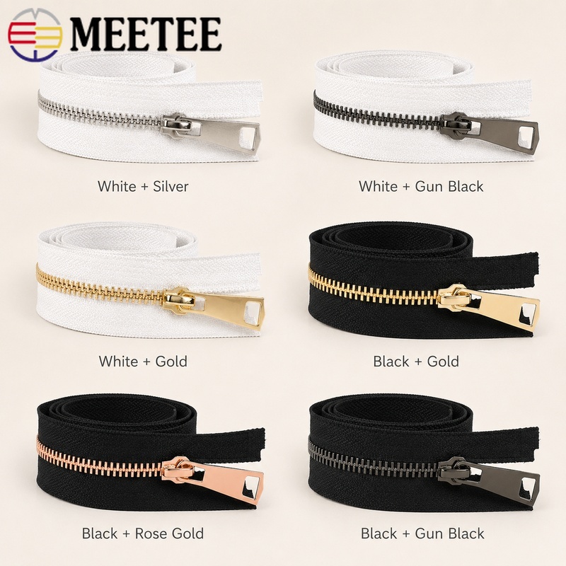 ٥ قطع ٥ #   سحّابات معدنية بطو - مراجعة Sewing Front Zipper وسعره