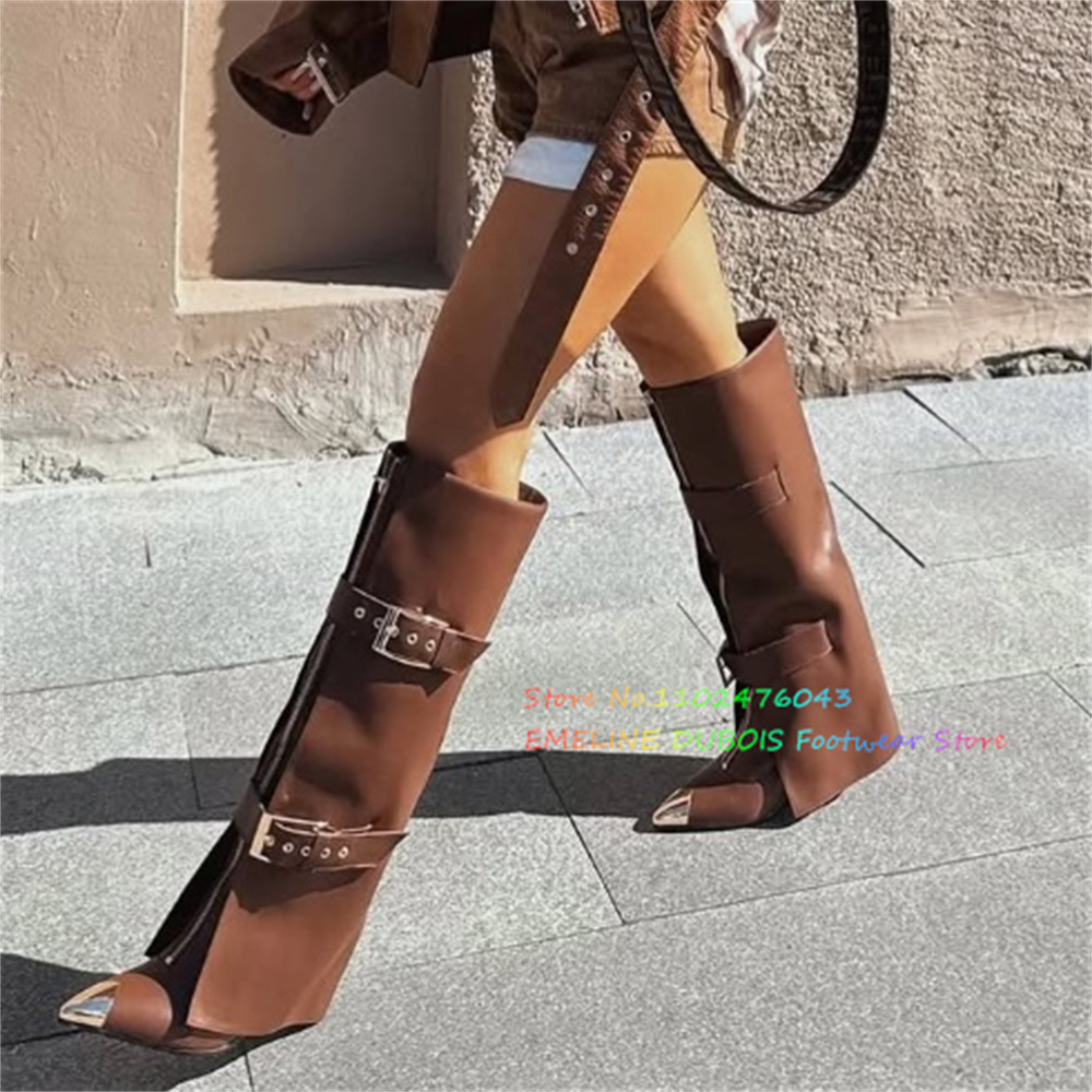 البني الجلود الجبهة زيبر حذاء  - مراجعة Sewing Front Zipper وسعره