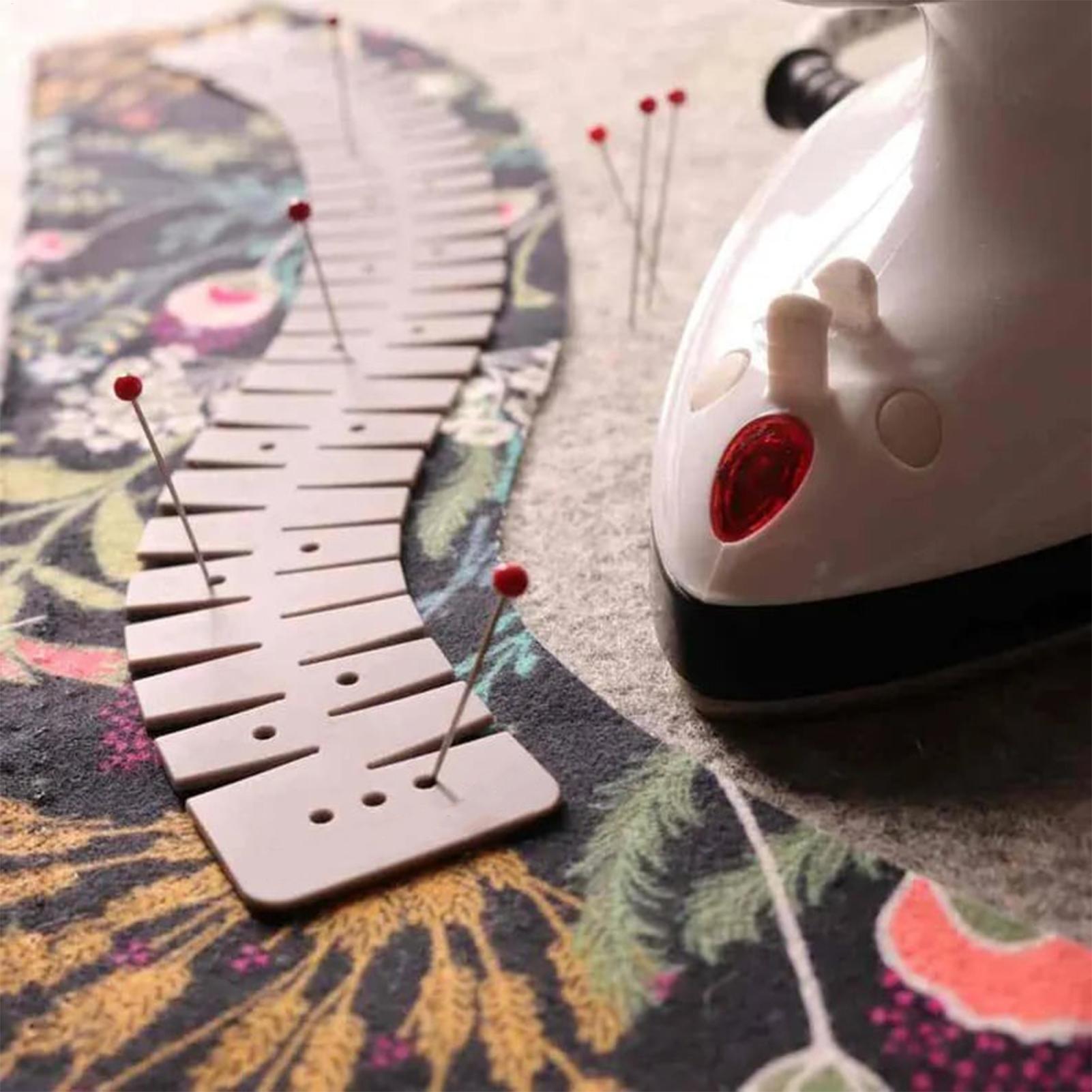 مسطرة هيمينغ من السيليكون مع إ - مراجعة Sewing Hemming وسعره