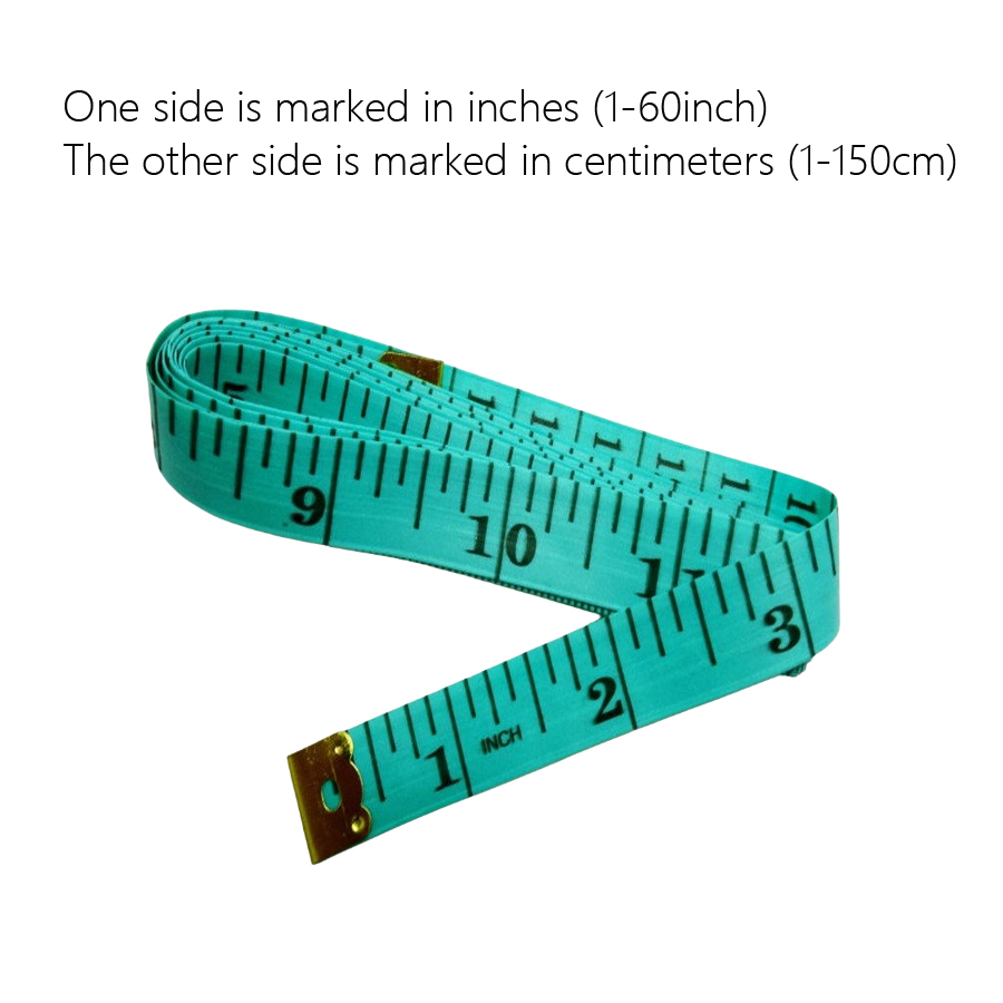 1/5/10 قطع شريط قياس ناعم للجس - مراجعة Sewing Gauge Ruler وسعره