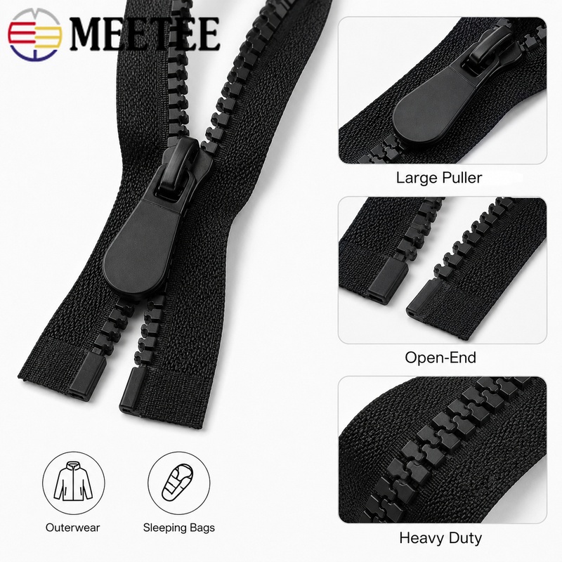 قطعتان 8 # /15 #   سحاب راتنجي - مراجعة Sewing Front Zipper وسعره