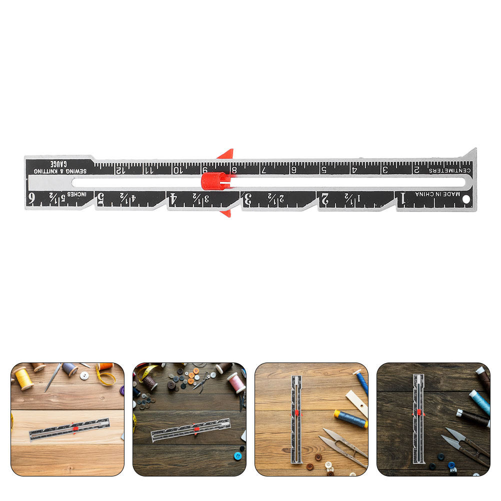 مجموعة مساطر خياطة مريحة مكونة - مراجعة Sewing Gauge Ruler وسعره