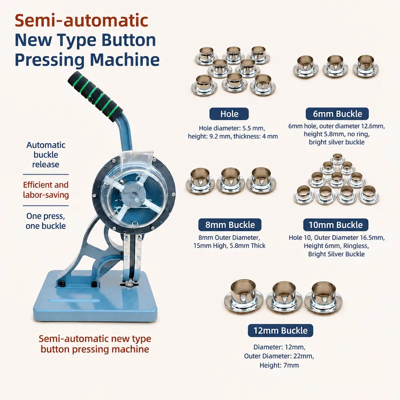 ماكينة خياطة أزرار شبه أوتومات - مراجعة Sewing Machine In Textile Industry وسعره